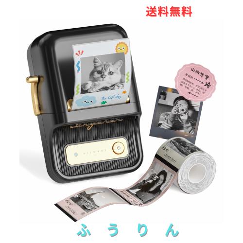 NIIMBOT B21Pro サーマルプリンター スマホ対応 ラベルライター 感熱ラベルメーカー Bluetooth接続 値札プリンター 小型 使いやすい 300D