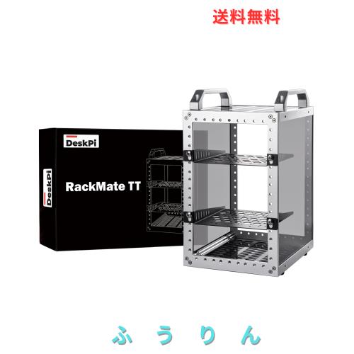 GeeekPi DeskPi RackMate TT ミニサーバーキャビネット（ミニPC、ネットワーク、サーバー、オーディオ、ビデオ機器用）