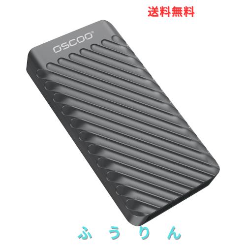 OSCOO 512GB 外付けSSD 最大2000MB/s ？ USB 3.2 Gen2x2 ポータブルSSD｜デュアルUSB-C ＆ USB-A対応｜Mac、iPhone15/16/17、PS4/PS5 、ス