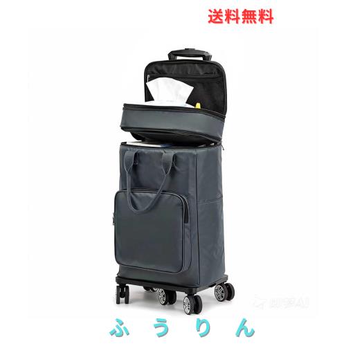 KASYANKA ショッピングカート 買い物カート 買い物 キャリー ショッピングキャリー 折り畳み 保冷保温 50L 大容量 5輪 横押し ダブルキャ