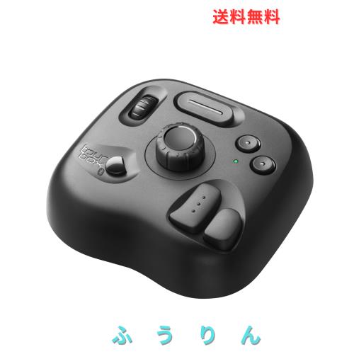 TourBox Lite エントリー左手デバイス・片手キーボード｜ペンタブ最適パートナー｜Clip Studio Paintほか対応｜直感ブラインド操作｜専用