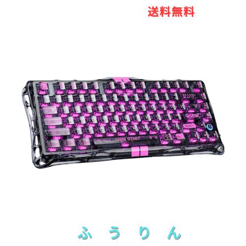 0.01mmラピッドトリガー 搭載 GravaStar Mercury V75 lite ゲーミングキーボード 有線 着脱式ケーブル ポーリングレート4000Hz対応 有線