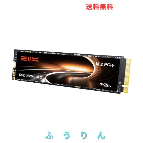SIX X7400Pro TLC Nand NVMe M.2 SSD PCIe Gen4x4 2TB M.2 2280規格 最大7400MB/s読込 - PS5メモリー拡張対応/ヒートシンク付属 ノートPC