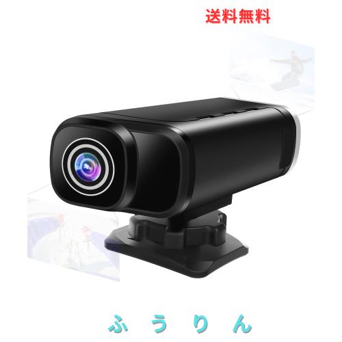 4K バイク用ドライブレコーダー 前後カメラ バイク用 2カメラ 前後同時録画 ヘルメット装着 自転車ドライブレコーダー スマホ連携 SULUWU