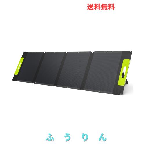 FOSSiBOT ソーラーパネル 110W 折り畳み式 ソーラーチャージャー 26%高変換効率 単結晶 IBCセル技術 DC5521/USB-A/Type-C出力対応 18.68V