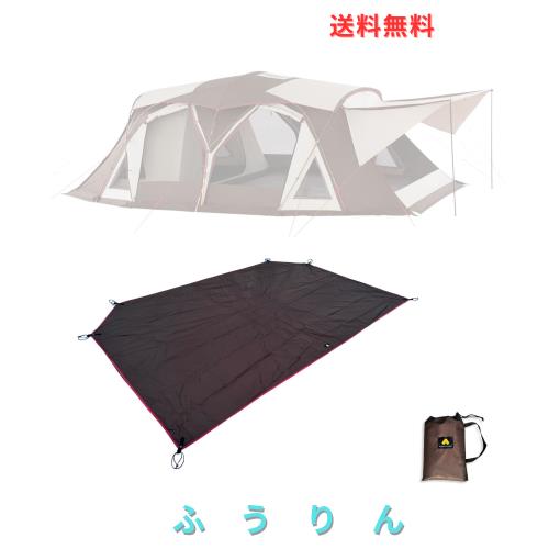 MECH CAMP グランドシート テントアクセサリ テントシート フットプリント ハトメつき 収納袋付き アウトドア キャンプ ※テント本体は含
