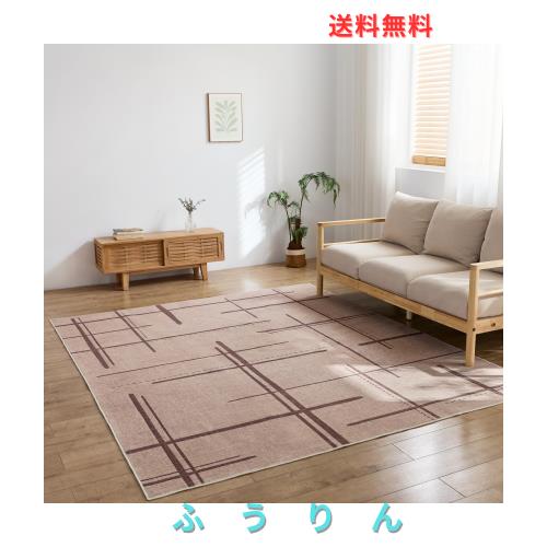 カーペット ラグ ラグマット 洗える Homiin 200x250cm 約3畳 絨毯 北欧 おしゃれ 耐磨耗性 防ダニ 滑り止め ホットカーペット対応 防音