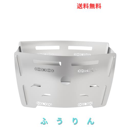 huanbush 焚火台 焚き火台 コンパクト ウッドストーブ 軽量 キャンプ 焚き火 炊き火台 (30×15.3×16.9cm)