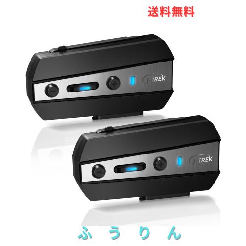 J-TREK バイク インカム JX01バイク用インカム Bluetooth5.4性能進化 8人同時通話 8人音楽共有 アプリ直操 通知音量可変 3種音楽効果 apt