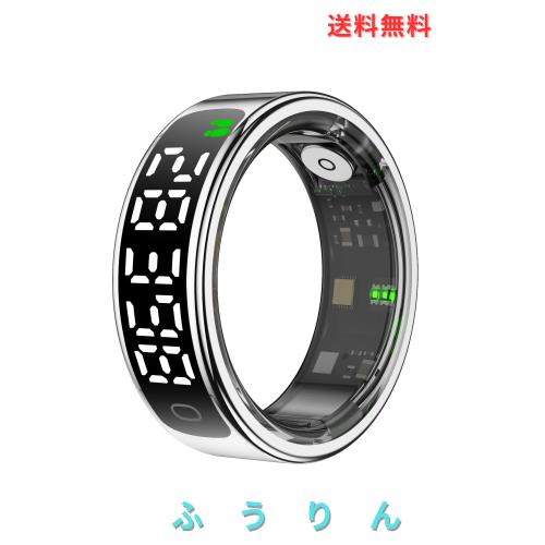 スマ一トリング 健康管理【2025年新型・ジェスチャー操作・画面表示】Android/Iphone対応 ブリング 専用アプリ 超軽量 マット 睡眠管理 I