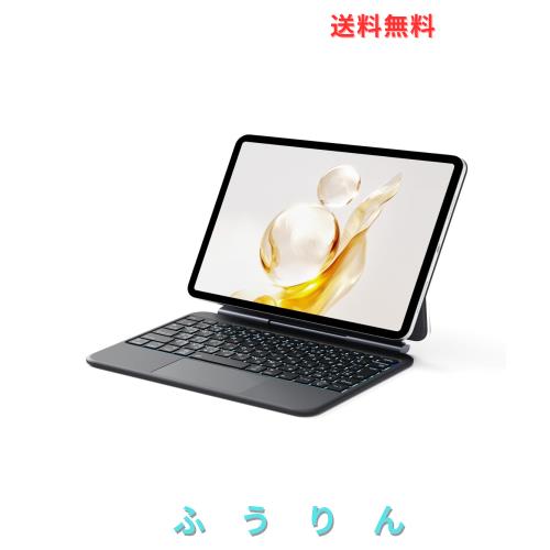 マジックキーボード付きケース iPad A16 11世代/10世代対応 【業界革新版】 Ewin 標準JIS日本語配列 逆L型enterキーと左右shift/cmdキー