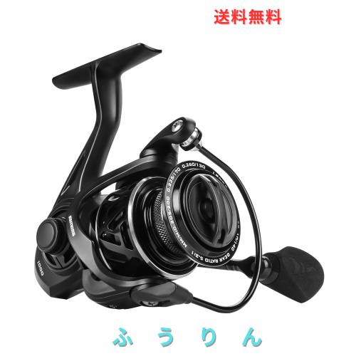 KASTKING スピニングリール Zephyr 1000 2000 3000 4000 7+1BB 軽量 ギア比5.2:1 カーボンドラグ 最大ドラグ力10kg ステンレスシャフト C