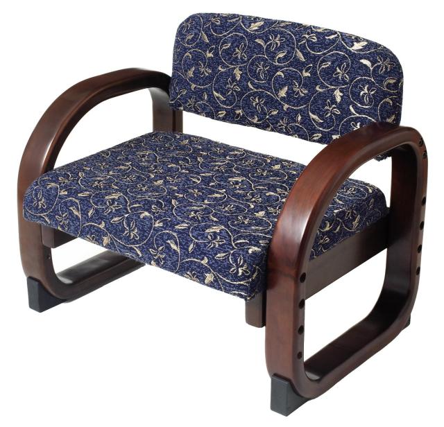 コジット 思いやり座敷椅子 紺