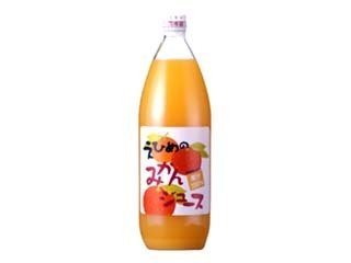 愛媛県産１００％ 伯方果汁えひめのみかんジュース１Ｌ×６本セット