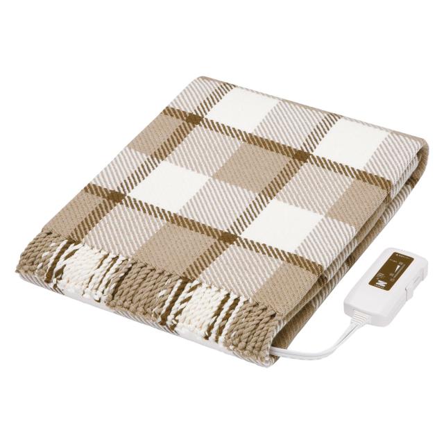 ゼンケン 電気ひざ掛け ブラウン ZR-50LT