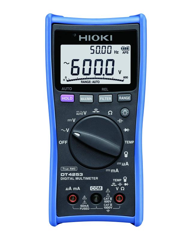 HIOKI (日置電機) デジタルマルチメータ DT4253 (スタンダードモデル) テスター DMM 日本製