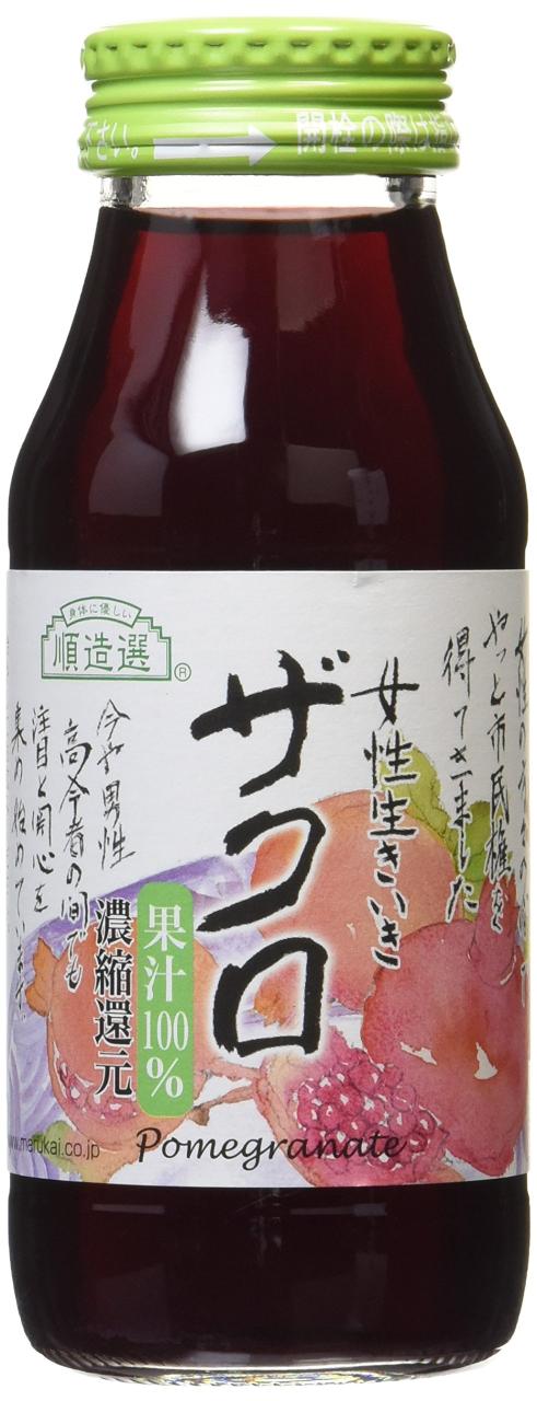 順造選 女性生きいきザクロジュース 180ml×20本