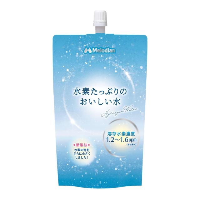 メロディアン 水素たっぷりのおいしい水 《水素水》300ml×20本 高濃度水素水 ウルトラファインバブル 溶存水素濃度1.2〜1.6ppm ミラブル