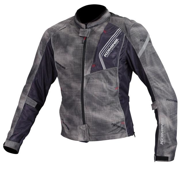 [KOMINE] バイク用ジャケット 07-128 メンズ Smoke/Black 3XL