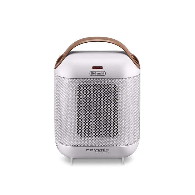 De’Longhi (デロンギ) ファンヒーター カプスーラ HFX30C11-IW セラミックヒーター 足もと・手さき イタリアンデザイン コンパクト 薄型