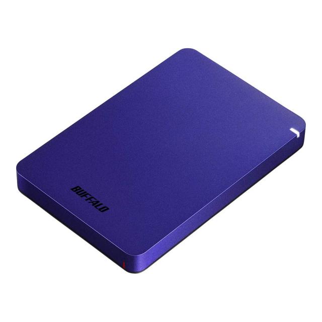 BUFFALO USB3.1(Gen.1)対応 耐衝撃ポータブルHDD 1TB ブルー HD-PGF1.0U3-BLA