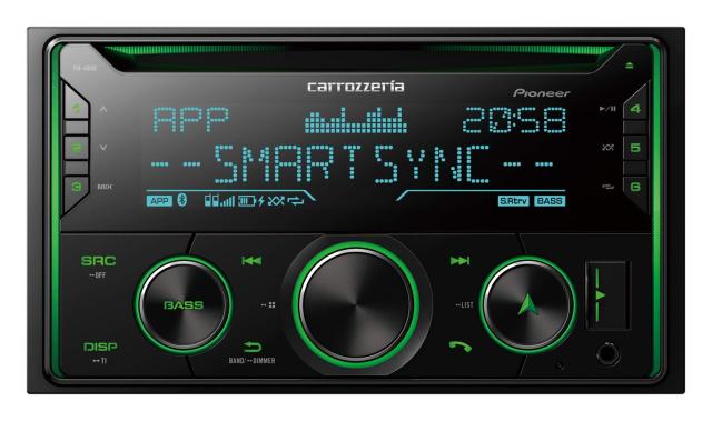 パイオニア オーディオ FH-4600 2D CD Bluetooth USB iPod iPhone AUX カロッツェリア