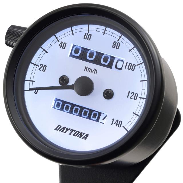 デイトナ バイク用機械式スピードメーター ブラックボディ/ブラックパネル Amazon.co.jp: デイトナ(Daytona) バイク用 機械式 スピードメーター