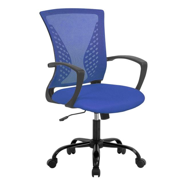 BestOffice デスクチェア メッシュ オフィスチェア 疲れない 椅子 ランバーサポート 通気性 人間工学設計 ロッキング機能搭載 360度回転