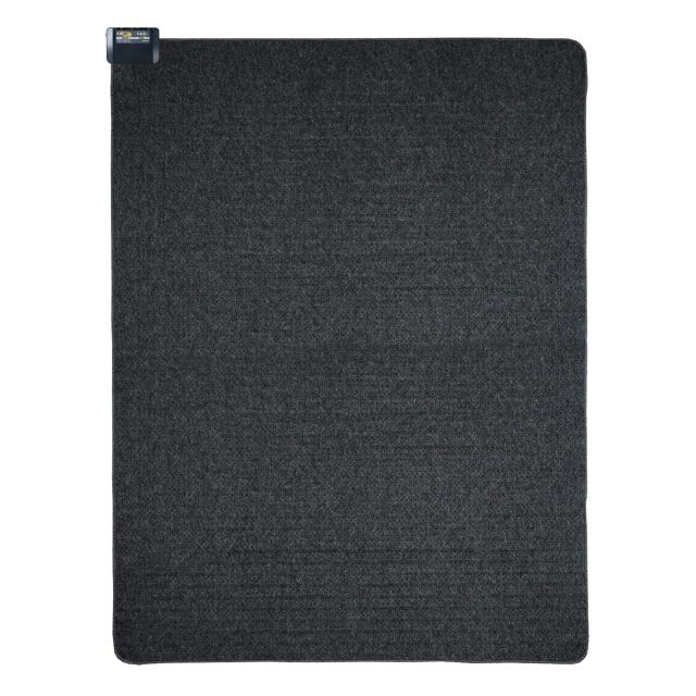 ライフジョイ ホットカーペット 3畳 電気カーペット 235×195cm ダニ退治機能 コンパクト収納 自動電源オフ8h 暖房面切替 ブラック JPU30