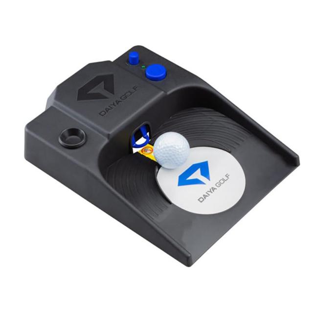 ダイヤゴルフ(DAIYA GOLF) パター練習器具 ダイヤオートパットポータブル TR-480 電動 静音 オートリターン USB・乾電池対応 A4サイズで