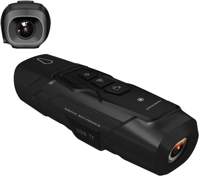 MAXWIN ドライブレコーダー バイク 自転車 2カメラ 前後同時録画 WiFi 200万画素 フルHD LED信号対応 IPX4 防水防塵 Gセンサー ループ録