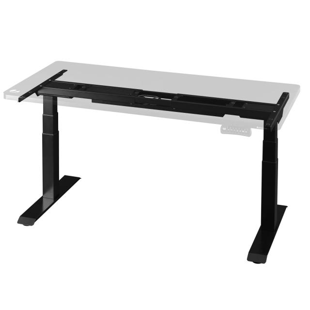 Bauhutte ( バウヒュッテ ) 電動スーパーゲーミングデスク (幅140×奥行き70cm,天板高 50〜101cm) 寝る、立つ、座る。三大ゲーム姿勢をフ