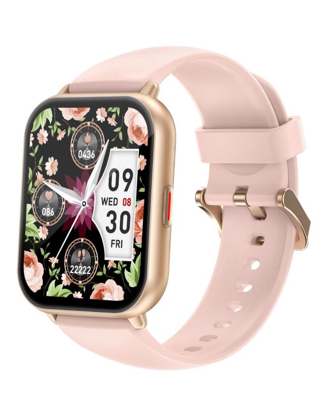 スマートウォッチ iPhone/Android対応 Bluetooth 通話機能付き 1.85インチ 大画面 腕時計 歩数計 Smart Watch 着信電話通知 IP68防水 ア