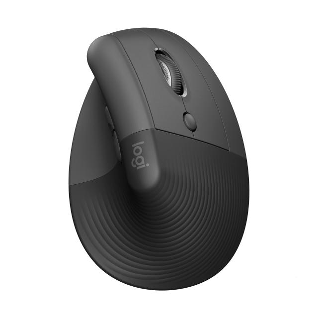 ロジクール ワイヤレス 静音 エルゴノミック マウス LIFT M800GR Logi Bolt Bluetooth Unifying非対応 smartwheel ワイヤレスマウス 無線