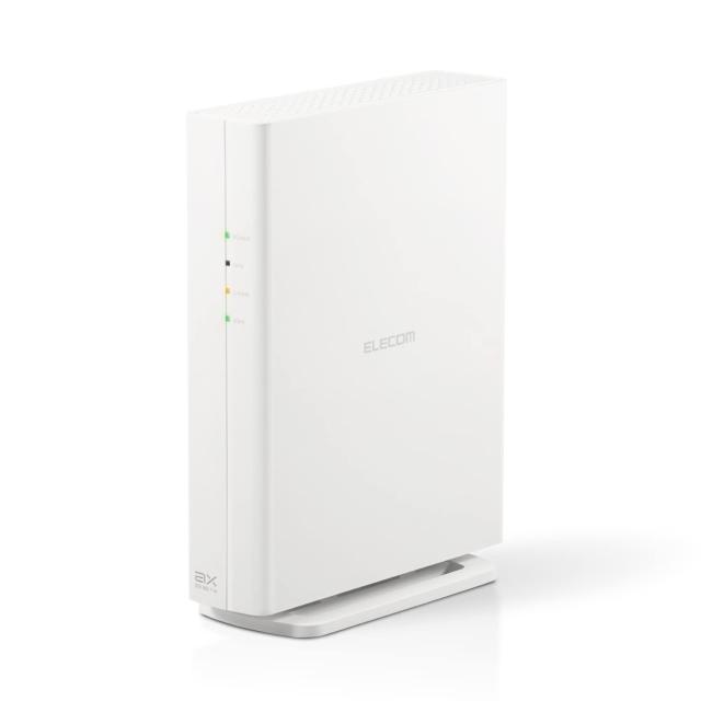 エレコム Wifi ルーター 無線LAN 最新規格 Wi-Fi6 11ax / 11ac IPv6対応 (IPoE) AX3000 2402+574Mbps 有線Giga 縦置き・壁掛け対応 ビー