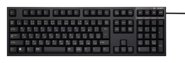 REALFORCE R3S キーボード 標準スイッチ 有線 フル 45g 日本語配列 ブラック R3SA31