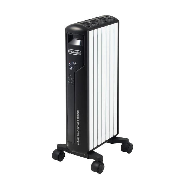 ☆極美品　MDHU09-PB デロンギオイルヒーター マルチダイナミックヒーター ピュアブラック MDHS09-PB [最大8畳