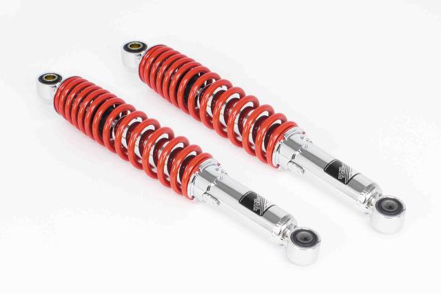 スペシャルパーツ武川(TAKEGAWA) ローダウンリアショックアブソーバー 25mmダウン レッド 2本セット クロスカブ/CT125 06-04-0157