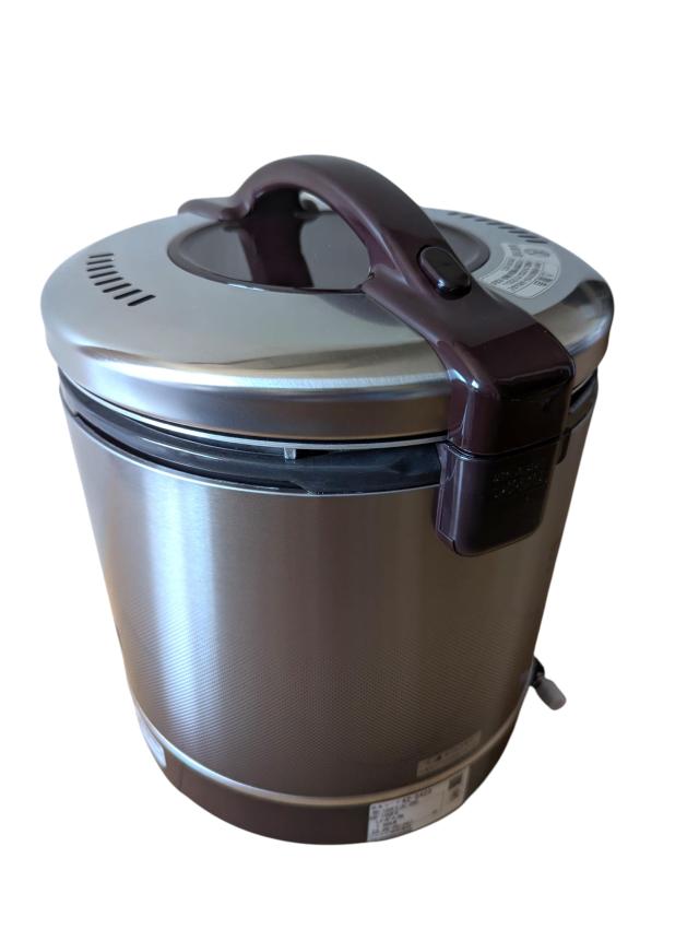 リンナイ こがまるガス炊飯器「1.8L(2〜10合)」ダークブラウン (LPG) RR-100FS_A__DB__LPG_