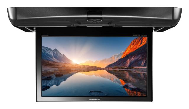 パイオニア フリップダウンモニター TVM-FW1060-B 10.1インチ ブラック WSVGA ルームランプあり カロッツェリア