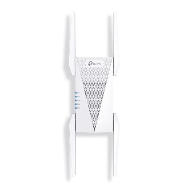 TP-Link Wi-Fi 6E 対応 無線LAN 中継器 Wi-Fi中継機 WiFi中継器 2402(6GHz) + 2402(5Ghz) + 574(2.4Ghz)Mbps中継 RE815XE/A
