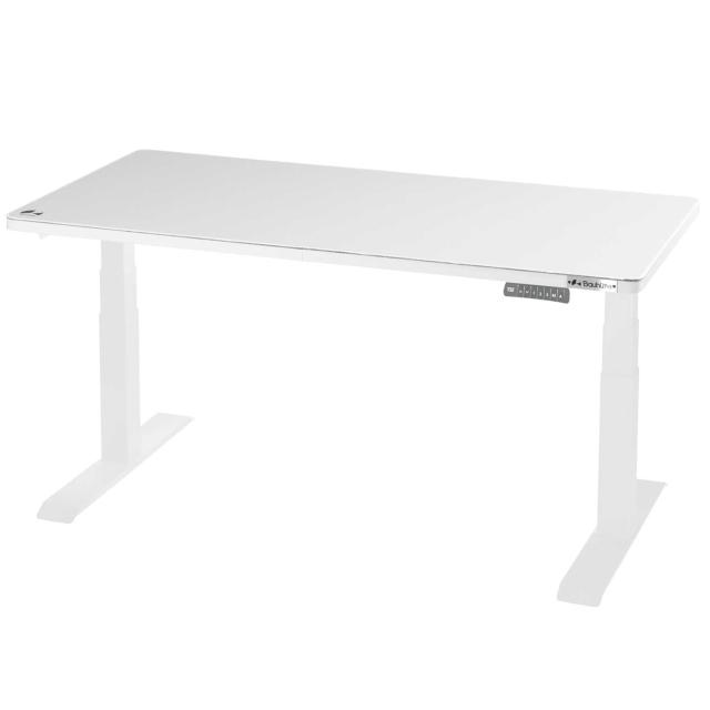 Bauhutte(バウヒュッテ) 電動スーパーゲーミングデスク BHD-1400FAT-WH (天板) 【寝る、立つ、座る。三大ゲーム姿勢をフルカバー 天板昇