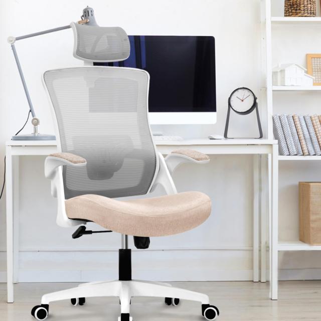 【3Dで支える2重メッシュ】 NEOCHAIR オフィスチェア デスクチェア メッシュ 【ヘッドレスト付きで首肩リラックス×休憩に最適ロッキング