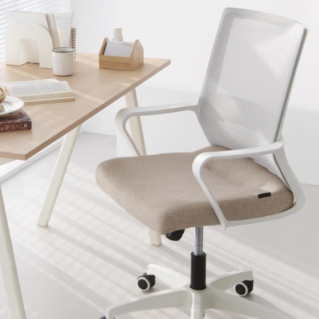 肉厚クッション NEOCHAIR オフィスチェア デスクチェア メッシュ 幅広座面 床傷防止 ナイロンキャスター レッグ直径58cm 安全設計 疲れに