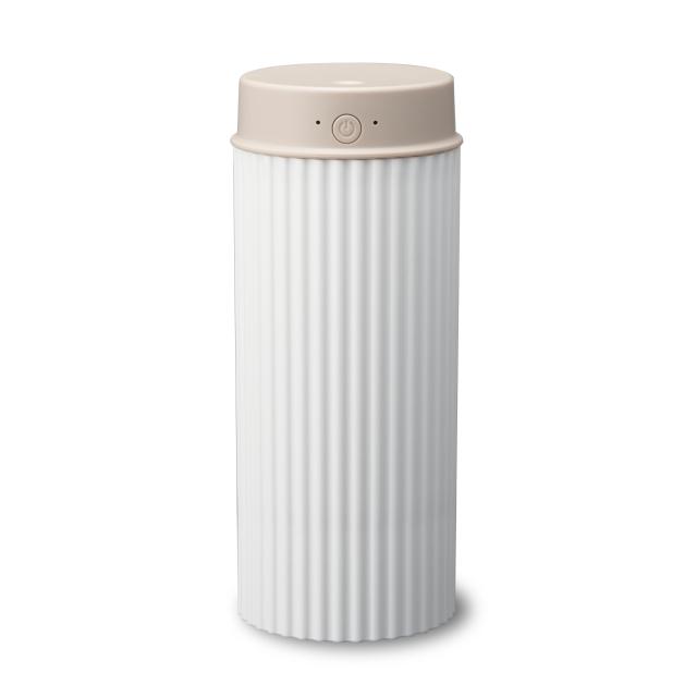 【倒れにくい加湿器】ドウシシャ 加湿器 超音波式 ポータブル コードレス 充電式 上からカンタン給水 2電源対応(充電式 USB) 加湿量50ml/