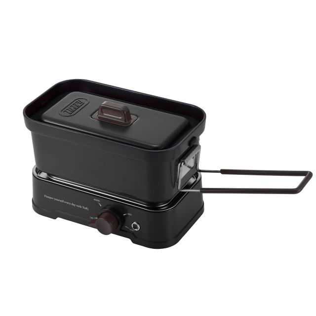 【Toffy/トフィー】 ホットメスティン K-MS1 電気メスティン 直火対応 火力調節 炊飯 焼く 煮る 蒸す 炒める 1L レトロ おしゃれ K-MS1 (