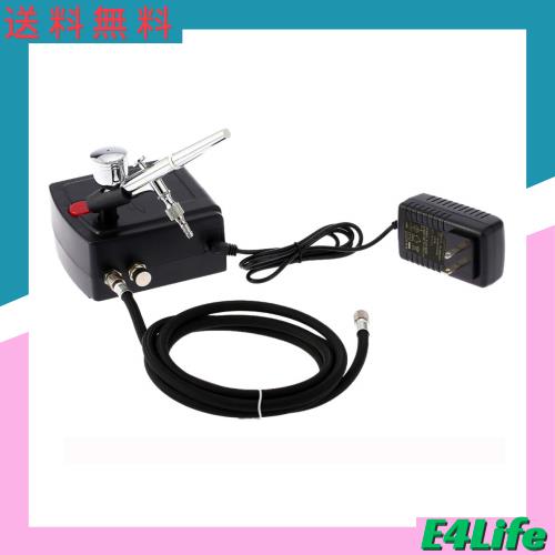 Ausuc エアブラシ ミニコンプレッサー セット ダブルアクション エアーブラシ ホビー 塗装 スプレーモデル タトゥー 用の通販は 6,306円