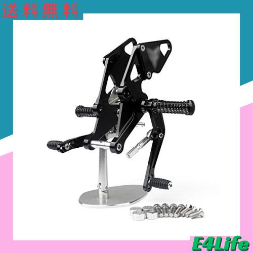 Bruce ＆ Shark バックステップ ヤマハMT-07 FZ-07 2014-2020年 用 バックステップキット CNC 調整可能 リアセット フットペグ ペダル ブの通販は