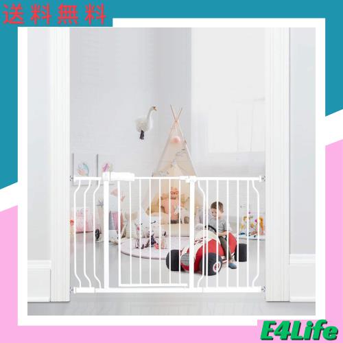 エルフ ベビー(Fairy Baby) ベビーゲート 階段上 ペットゲート ベビーフェンス 突っ張り式 オートクローズ機能 ビデオ付き 扉開閉式 赤ちの通販は