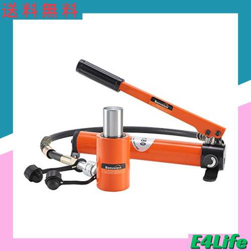 Bonvoisin 油圧ジャッキ ボトルジャッキ 小型 揚力10t 軽量 建築 機械 災害救援 狭い場所 日本語取扱説明書付き (10Tジャッキ+CP-180)の通販は
